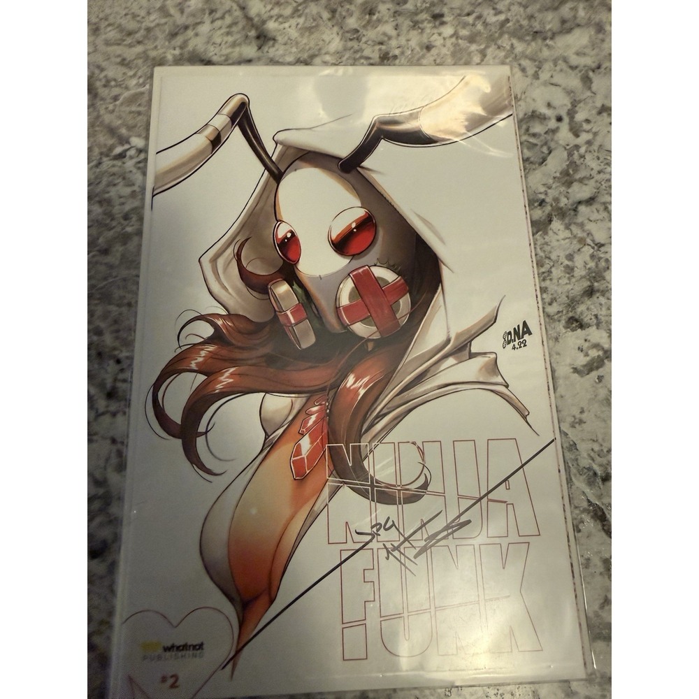 Ninja Funk 2 Nakayama Signed by JPG McFly & Sara Sarina w/ COA whatnot